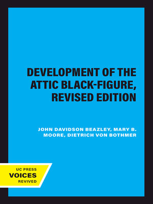 cover image of The Development of the Attic Black-Figure